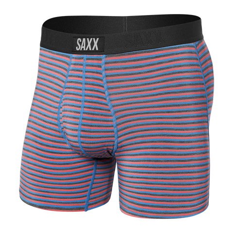 Saxx Ultra Underwear - Micro Stripe- Coral Pop