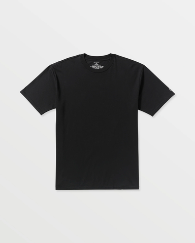 Volcom Mens Solid Short Sleeve Tee - Black