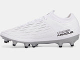 Under Armour Kids UA Magnetico Select 4 FG Jr. Soccer Cleats - White/Black - 101