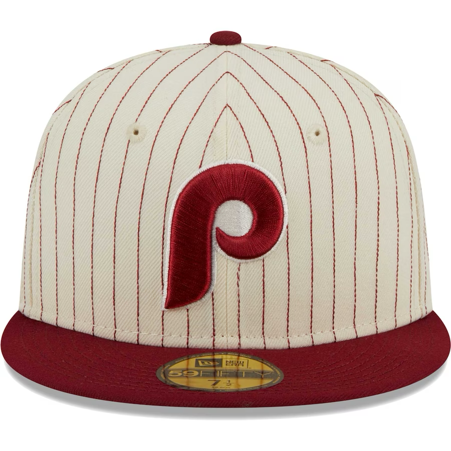 Philadelphia Phillies New Era Jersey 59FIFTY Fitted Hat - Black