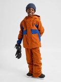 Burton Kids' Ascutney 2L Jacket - Spiced Chai / Twilight Blue