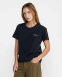 RVCA Women's Roughstock Relaxed  Tee - Black