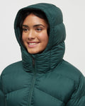 Tentree Womens Harwood Puffer - Forest Pine