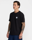 RVCA Mens 2X Short Sleeve Tee - Black