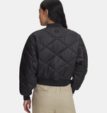Under Armour Women's UA Heritage Bomber Jacket - Black - 001