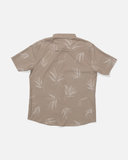 Salty Crew Mens Flagship UV Button Up - Dark Khaki