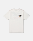 RVCA Mens On Wings Short Sleeve Tee - Antique White