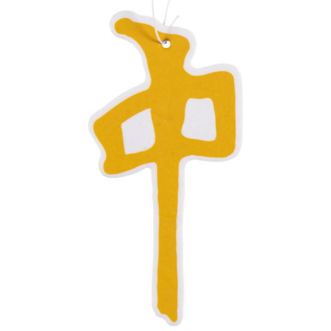 RDS Air Freshener - Gold/White
