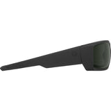 Spy General ANSI Sunglasses  - SOSI Matte Black ANSI RX - Happy Gray Green