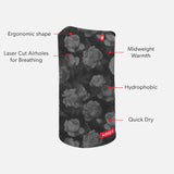Airhole Airtube Ergo Laser Polar Fleece Facemask - Midnight Rose