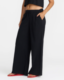 RVCA Womens New Yume Wide Leg Pant - Black