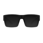 Spy Cyrus Sunglasses - Soft Matte Black Fade - Happy Gray Green Black Mirror