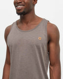 Tentree Mens Pender Tank - Falcon Heather