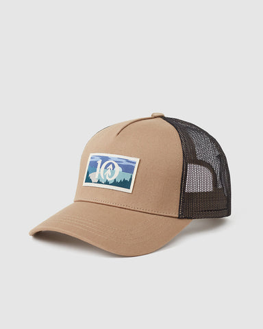 Tentree Bay Altitude Hat - Khaki/Sea Pine