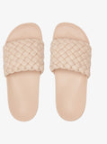 Roxy Womens Slippy Puff Sandals - Tan