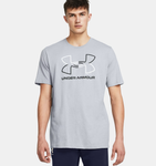 Under Armour Men's UA GL Foundation Short Sleeve - Mod Gray Medium Heather / White - 011
