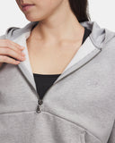 Under Armour Women's UA Icon Fleece Oversized Crew - Black / White - 001 (Copy)