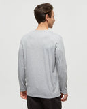 Tentree Men's Treeblend Baker Longsleeve - Harbour Gray Heather