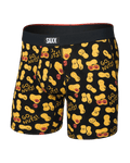 Saxx Vibe Xtra Soft Underwear - Fly Go Nuts - Black