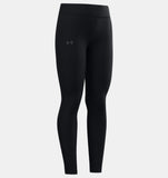 Under Armour Girls' UA Motion Leggings - Black / Jet Gray - 001