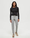 Tentree Women's TreeFleece Bamone Sweatpant - Harbour Gray Heather