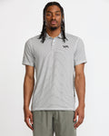 RVCA Mens Sport Vent Polo - Antique White