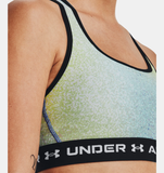 Under Armour Women's Armour® Mid Crossback Printed Sports Bra