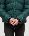 Tentree Womens Harwood Puffer - Forest Pine