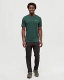 Tentree Mens Baker Henley T-Shirt - Forest Pine