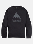 Men's Burton Oak Crewneck Pullover -True Black Heather