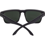 Spy Helm Sunglasses - Black Soft Matte - Happy Grey Green Polar