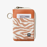 Thread Leather Zipper Wallet - Mozi