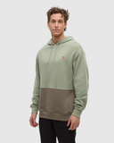 Tentree Mens Relaxed Howson Hoodie - Light Moss / Clay