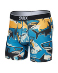 Saxx Volt Underwear -Shark Street-Blue