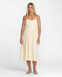 RVCA Womens Leon Midi Dress - Sunshine