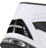 DC Men's Versitile High-Top Shoes - White/Black