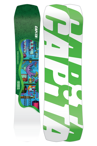 Capita Youth Children Of The Gnar True Twin/Hybrid Camber Snowboard