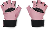 Under Armour Women's UA Weightlifting Gloves - Pink Elixir/Black/Black - 697