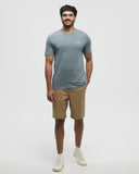 Tentree Mens Seaforestation Shirt - Anchor Grey / Sea Blue