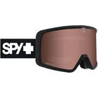 Spy Megalith Snow Goggles - Everblack w/ Happy Boost LL Coral and Happy LL Yellow