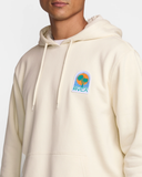 RVCA Mens Puerto Nuevo Hoodie - Silver Bleach
