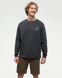 Tentree Mens Emerald Edge Longsleeve Shirt - Graphite Bistro Green