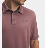 Under Armour Men's UA Tech Polo - Maroon Mist / Pitch Gray - 651