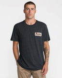 RVCA Mens Island Time Short Sleeve Tee - Black