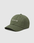 Tentree Slogan Peak Hat - Deep Olive / I Like Your Dog