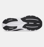 Under Armour Mens Assert 11 Running Shoes - Black / White - 001