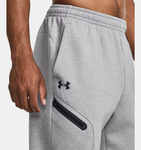 Under Armour Men's UA Unstoppable Fleece Pants - Mod Gray / Black - 011