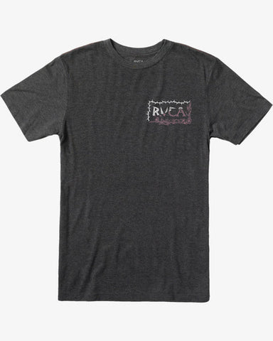 RVCA Mens Sharp Split Short Sleeve T-Shirt