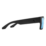 Spy Cyrus Sunglasses - Matte Black - Happy Ice Blue Mirror Polar
