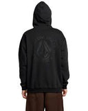 Volcom Mens Skidder Pullover Hoodie - Black